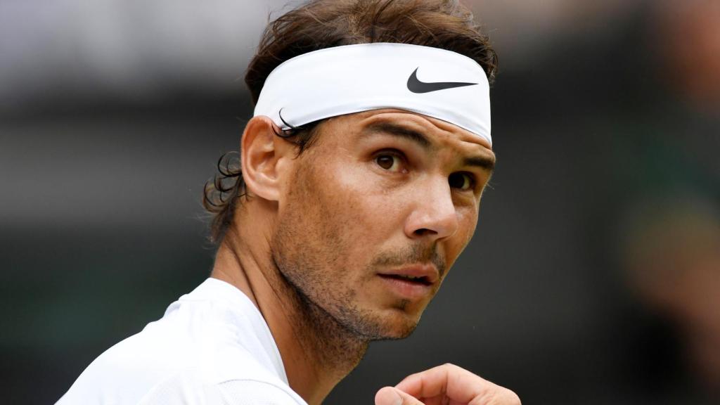 Rafa Nadal, en Wimbledon 2019