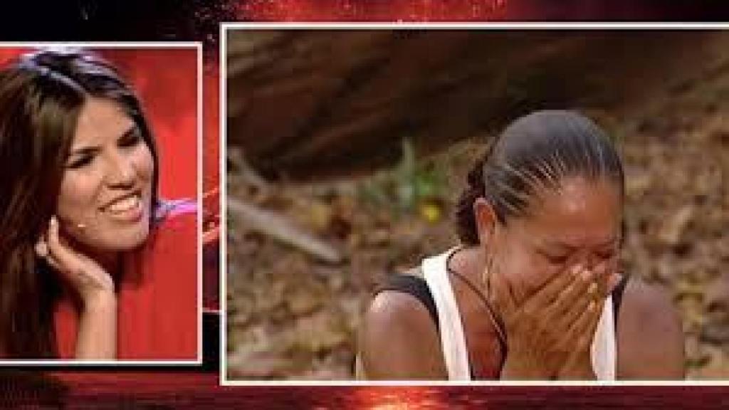 Isabel Pantoja habla con su hija en directo.