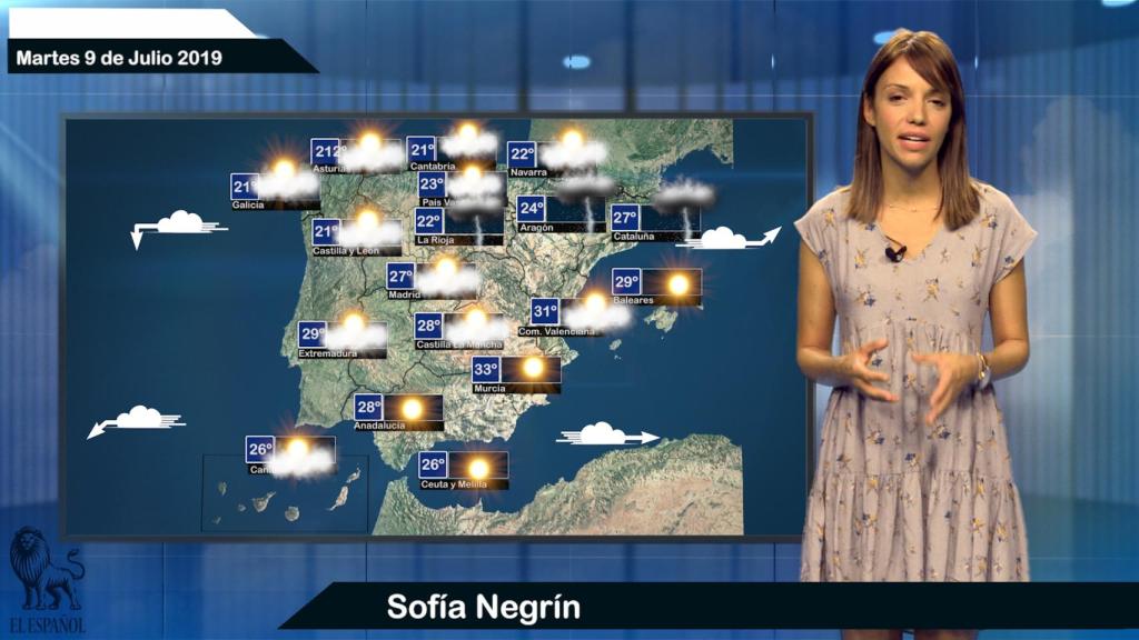 El tiempo: pronóstico para el martes 9 de julio