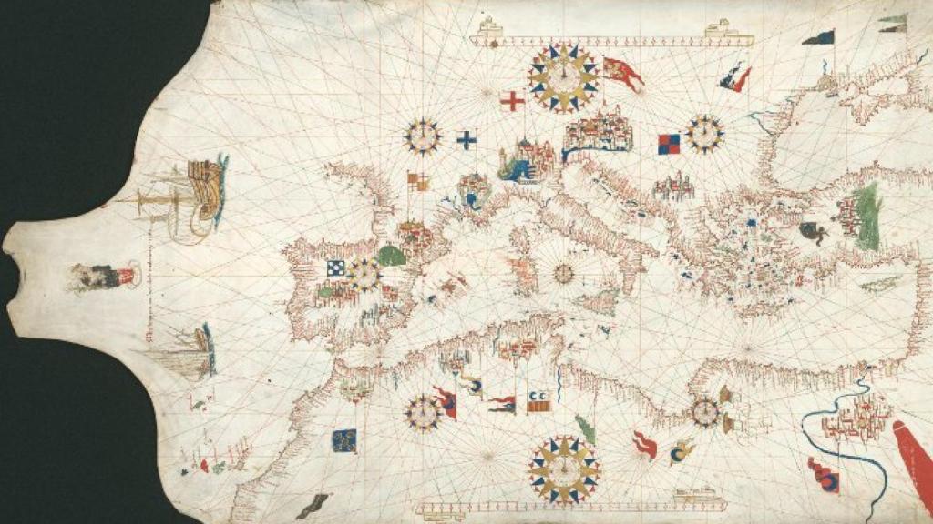 PORTULANO DEL MEDITERRANEO