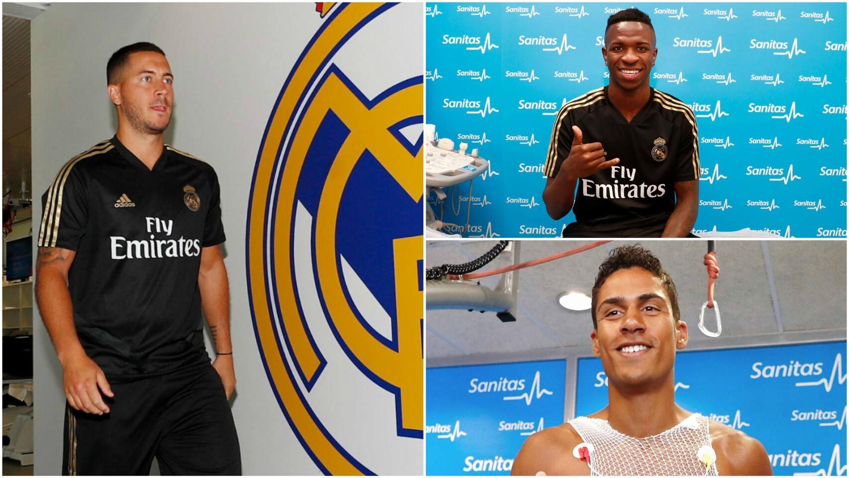 El Real Madrid pasa reconocimiento médico