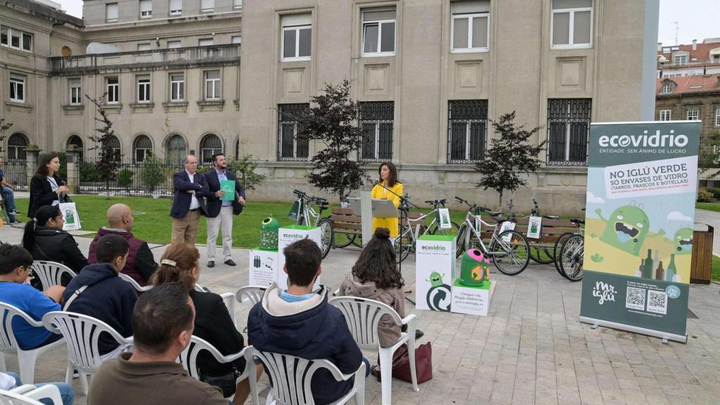 Presentación de los resultado de la campaña de Ecovidrio y la Xunta