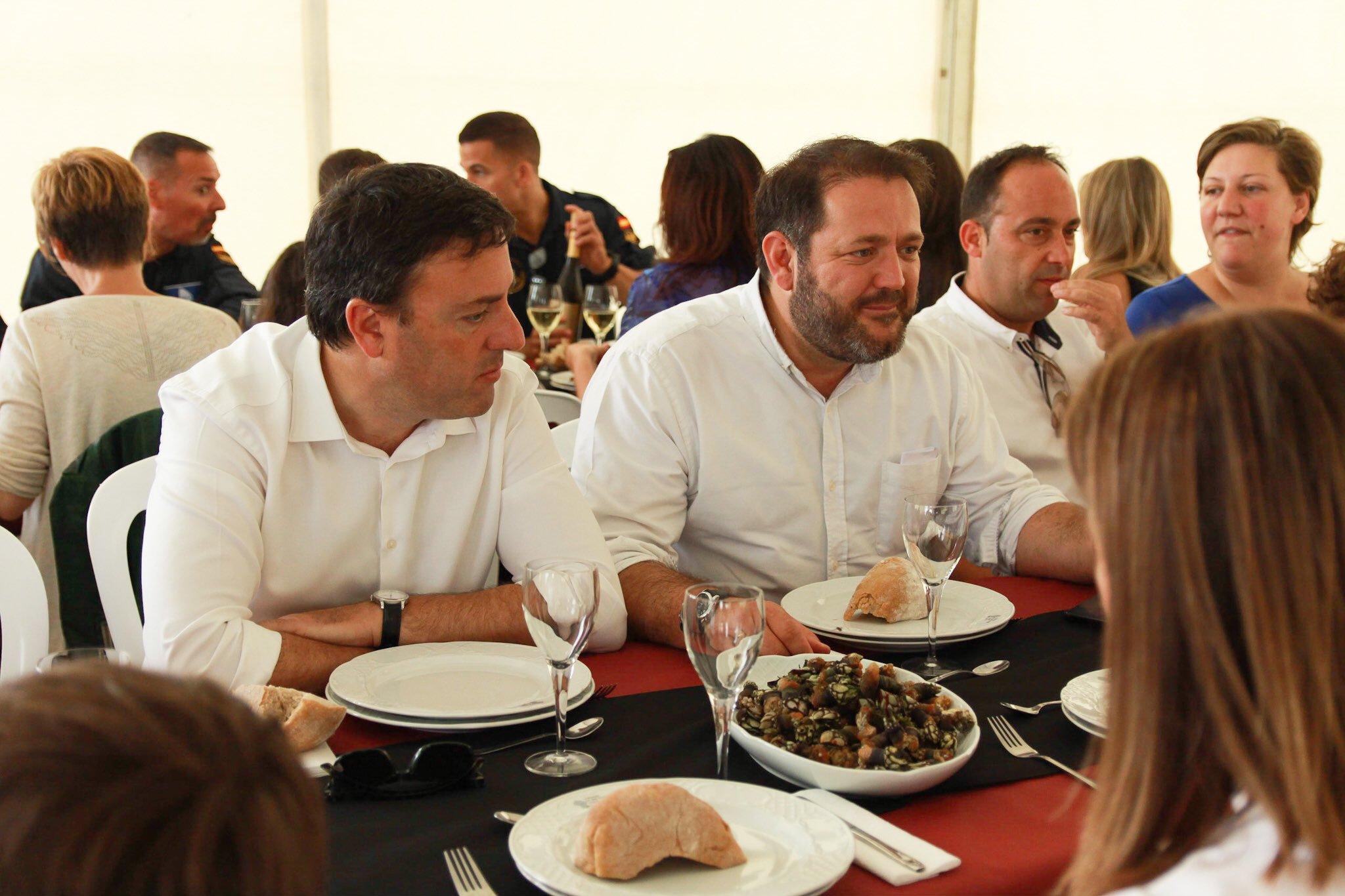 González Formoso, dispuesto a saborear los percebes