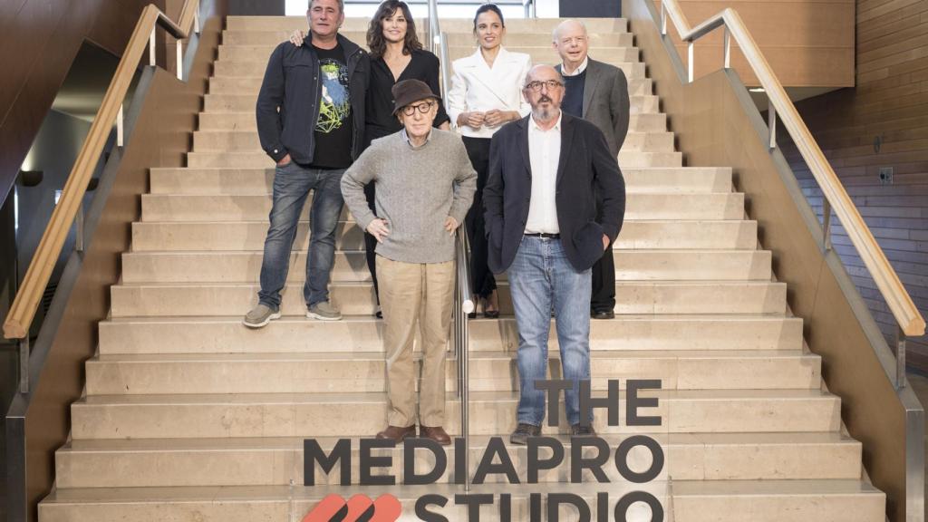 'Photocall' de la rueda de prensa de Woody Allen.