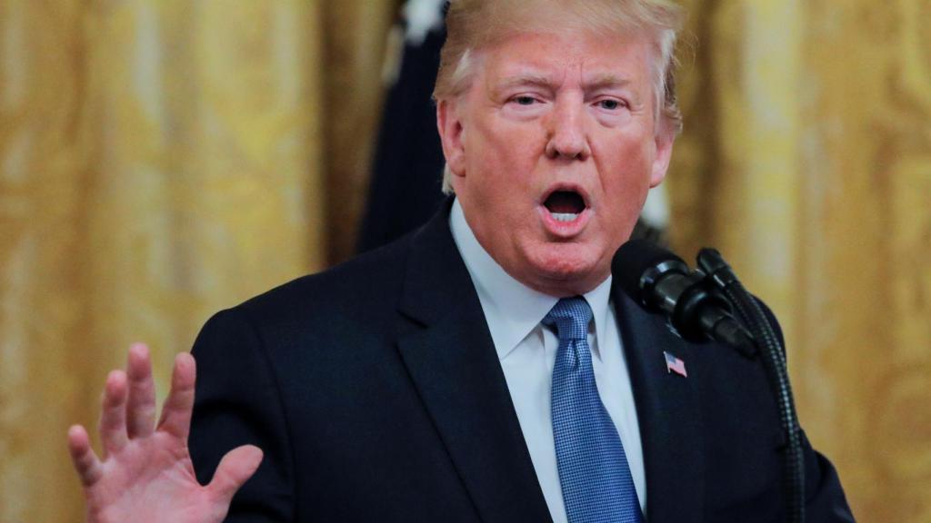 Donald Trump en la Casa Blanca.