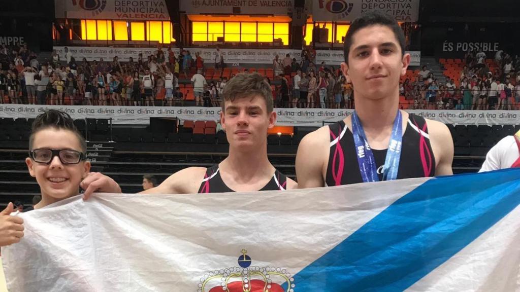 La UDC consigue 14 medallas en el nacional base de gimnasia artística