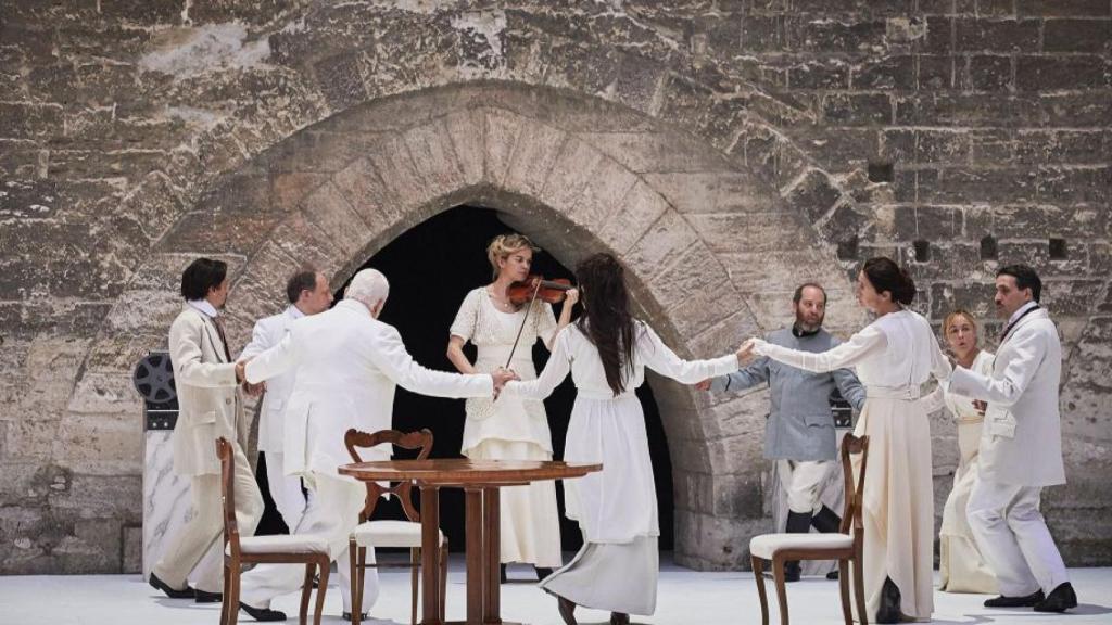 Una de las escenas de la obra.