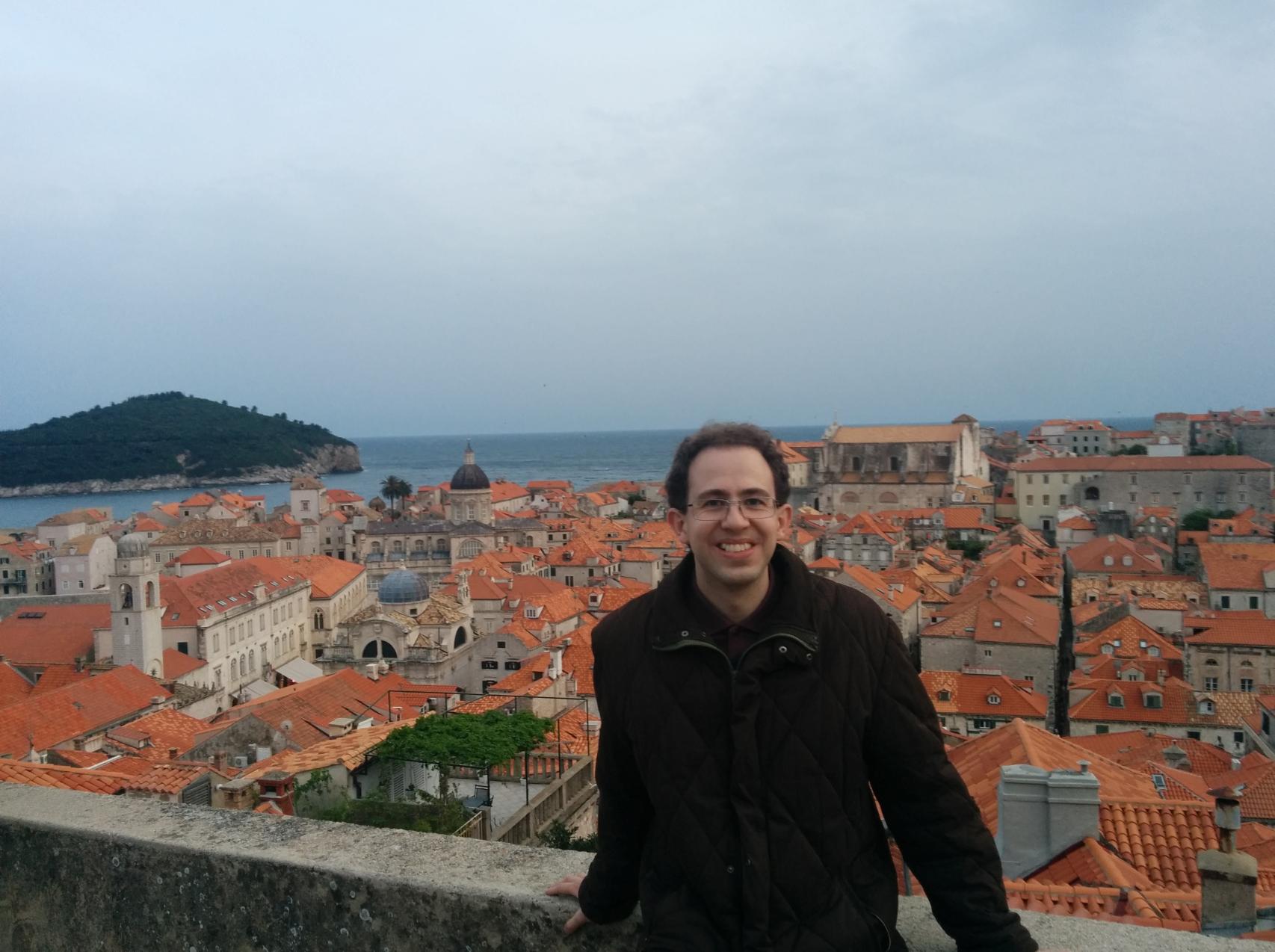 Carlos Blanco en Dubrovnik.