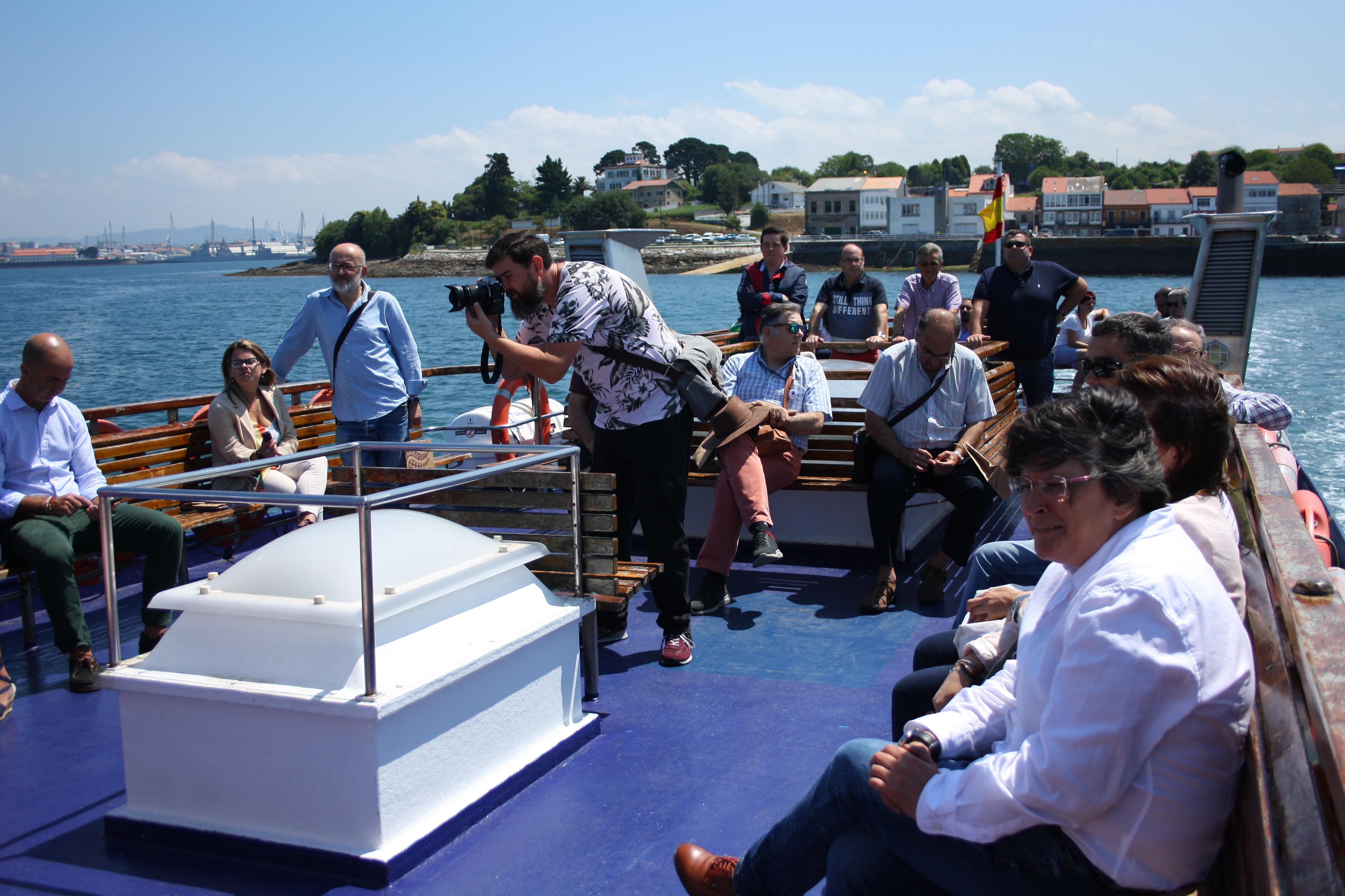 Desplazamientos en barcos desde Ferrol