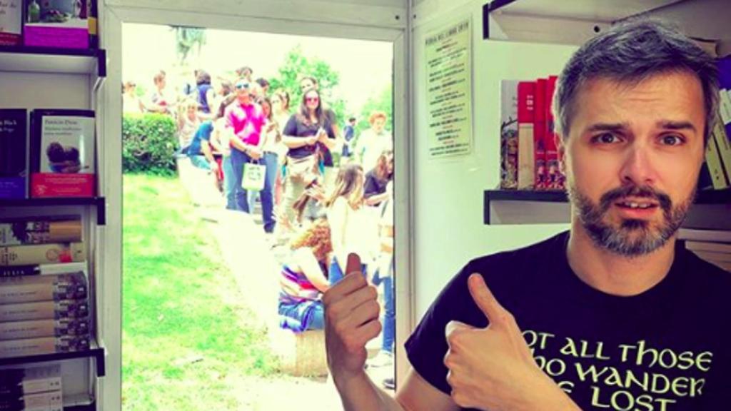 El escritor Juan Gómez-Jurado en una imagen de su cuenta de Instagram