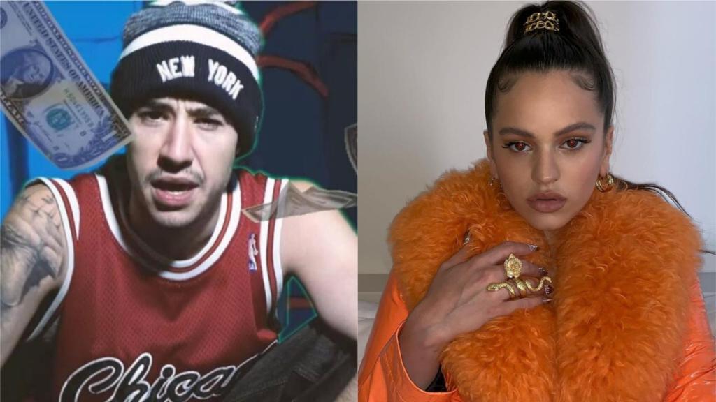 Eduardo García (izquierda) y Rosalía (derecha).