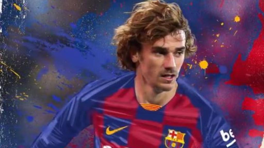 Griezmann, nuevo jugador del Barcelona. Foto: Twitter (@FCBarcelona_es)