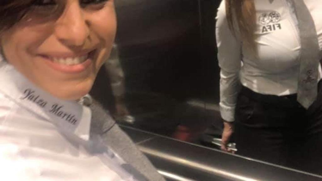 Yaiza, tras aprobar su examen FIFA