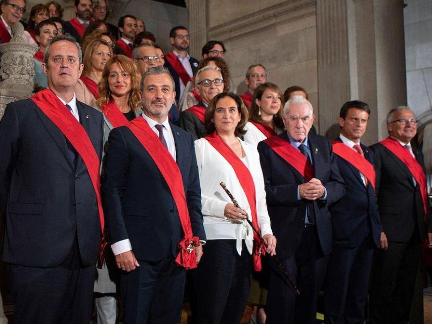 Ada Colau, el día de su investidura como alcaldesa.