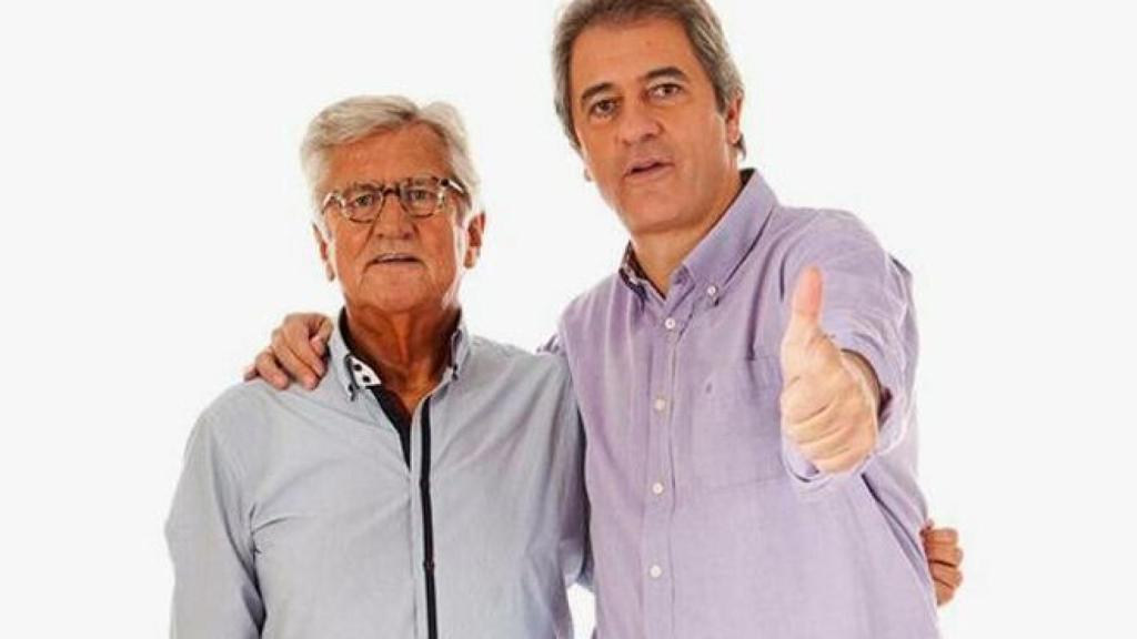 Pepe Domingo Castaño y Manolo Lama.