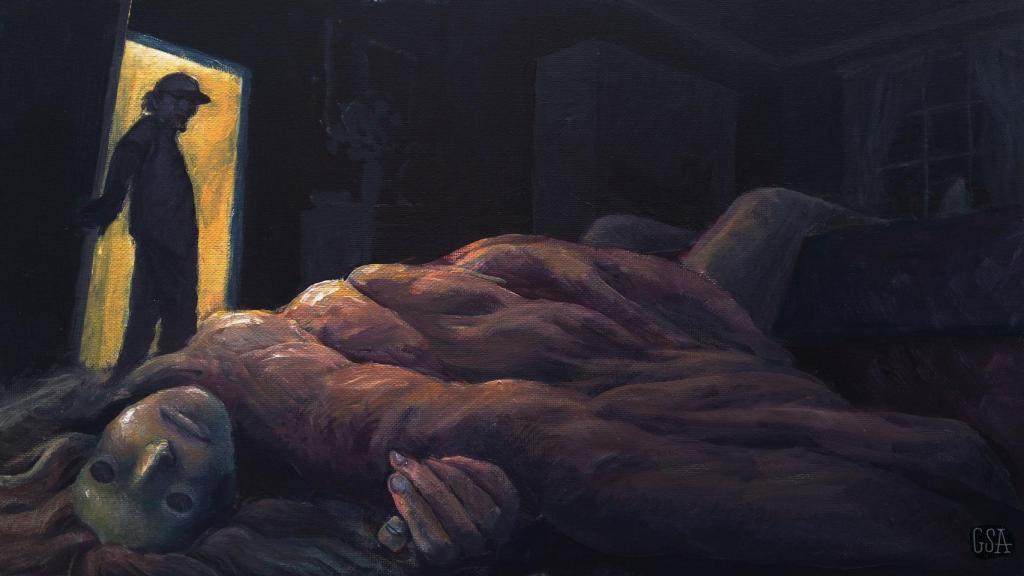 En la ilustración, Manoli, la mujer de 61 años que murió asfixiada por su pareja en Cádiz