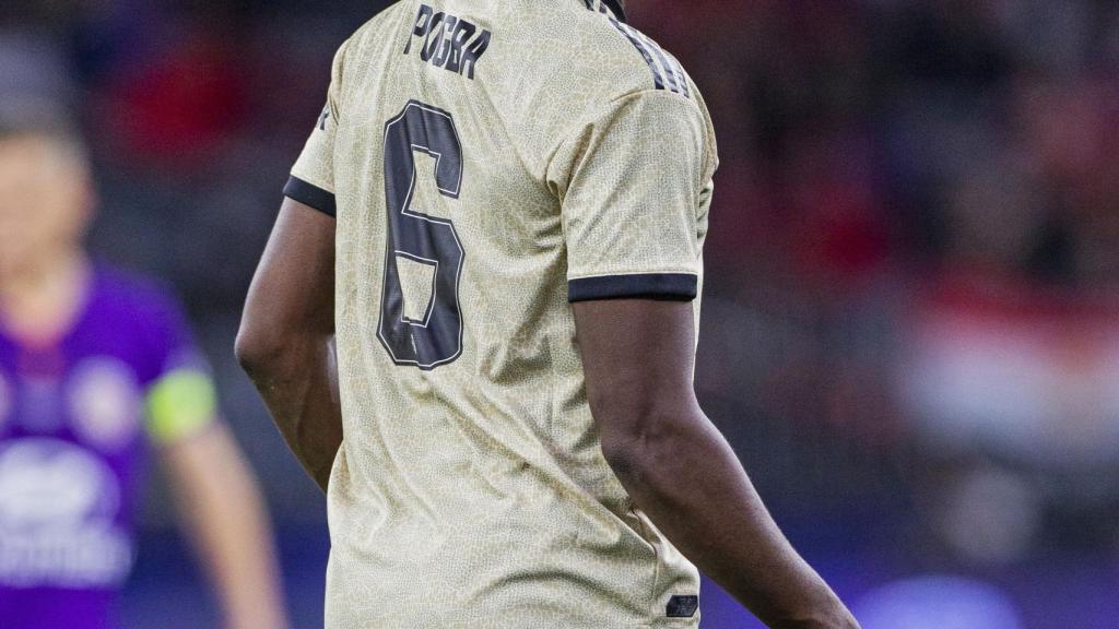 Paul Pogba, en un partido del Manchester United