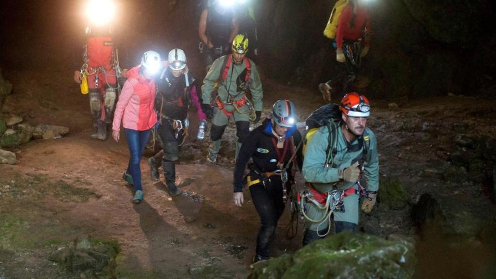 La cueva de Cueto-Coventosa, una de las rutas más típicas para los espeleólogos.