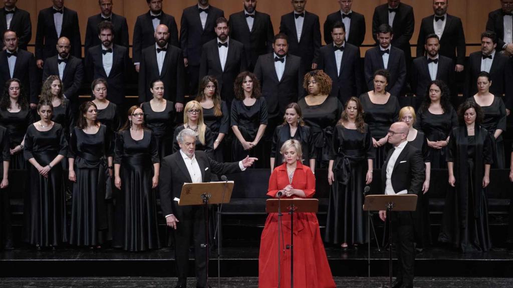 Uno de los momentos del concierto.