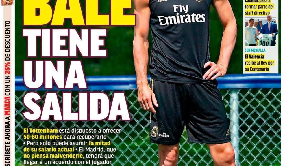 La portada del diario MARCA (16/07/2019)