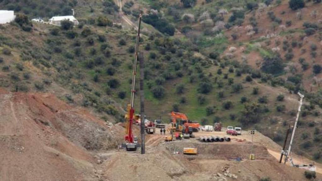 El Cerro de la Corona, en Totalán, donde ocurrieron los hechos. Foto: EFE.