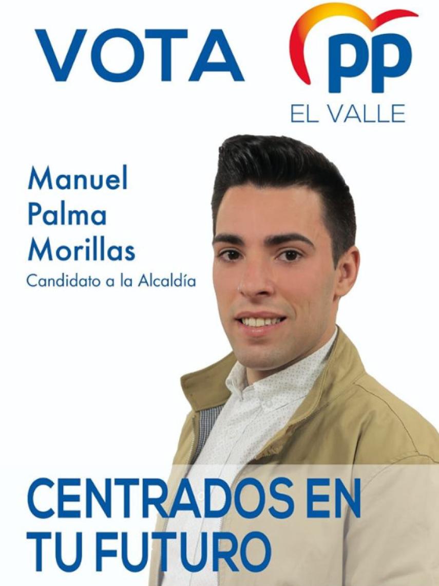 Manu Palma se presentó a la alcaldía por el PP.