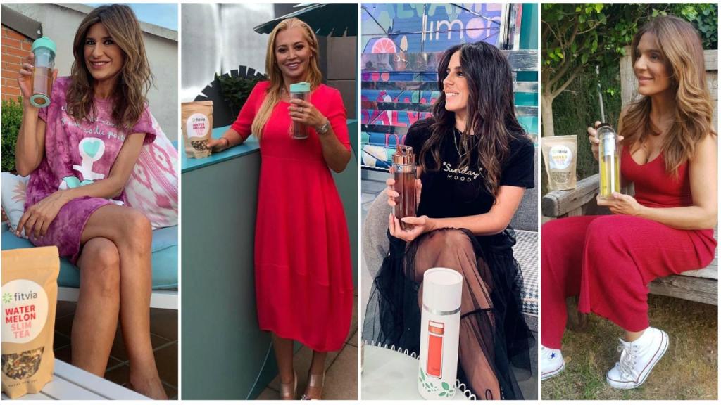 Las colaboradoras de 'Sálvame' en una de las acciones que les consigue Marc.