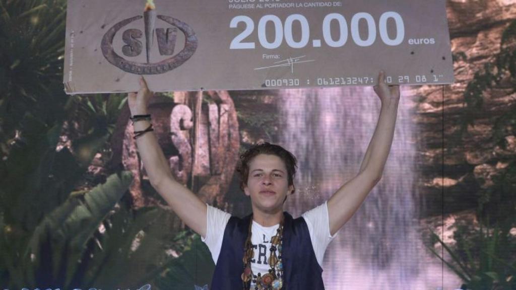 Christopher Mateo, ganador de 'Supervivientes: Honduras'.