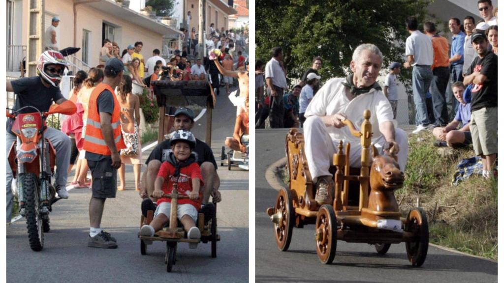 Premio de Carrilanas de Esteiro: el juego de posguerra que sigue divirtiendo en Muros