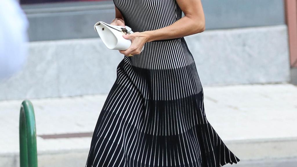 La reina Letizia, en la Fundación BBVA, el pasado mes de julio.