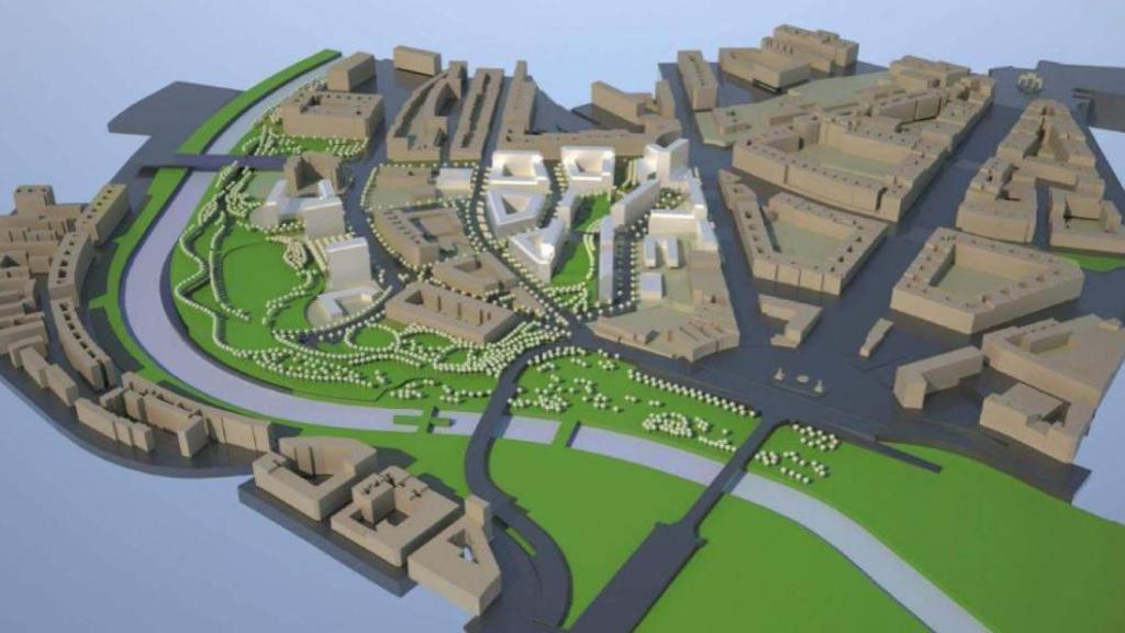 Maqueta de la operación Calderón.