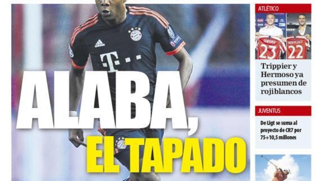 La portada del diario Mundo Deportivo (19/07/2019)