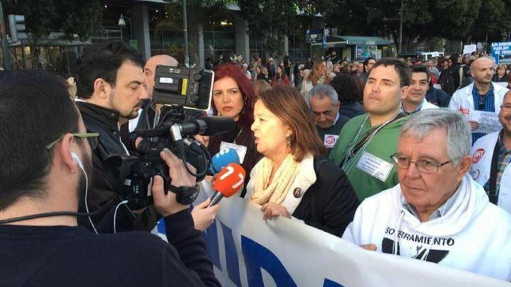 Teresa Martín, presidente de la Asociación de Usuarios de la Sanidad de la Región de Murcia.