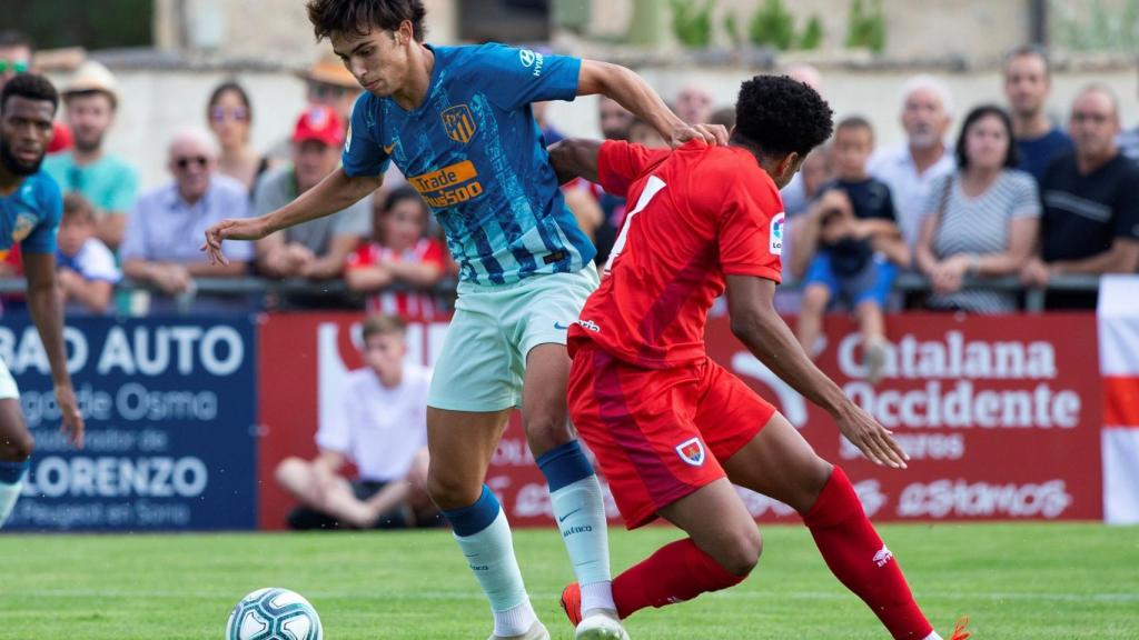 Joao Félix, en su primer amistoso con el Atlético de Madrid