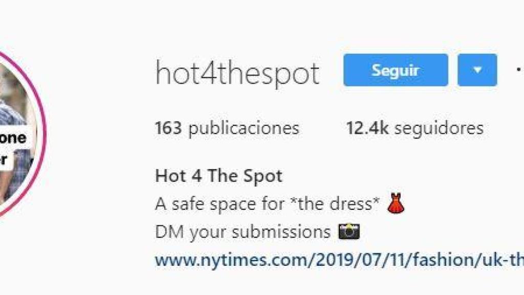La cuenta suma más de 12.000 seguidores