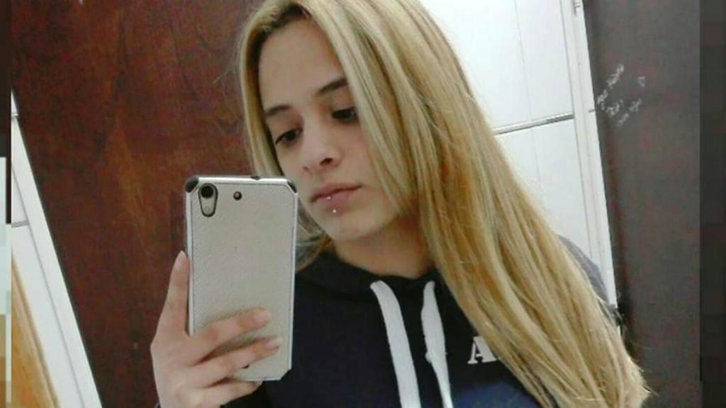 Milagros Alanis Moyano, en un selfie.