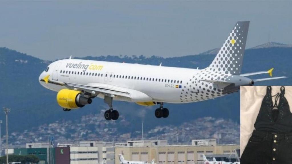 En la imagen, conjunto que llevaba Laura cuando disponía a subir en el avión de Vueling.