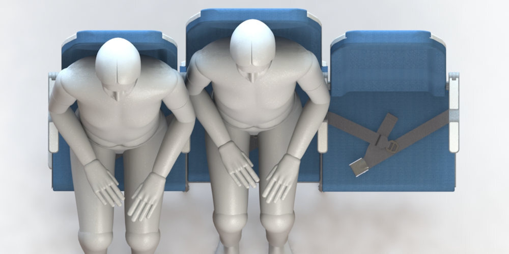 molon labe asientos avion 1