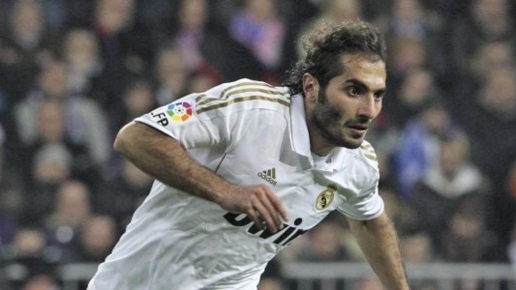 Altintop, en un partido del Real Madrid