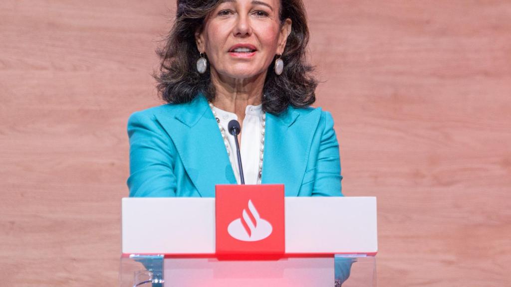 La presidenta del Banco Santander, Ana Botín.