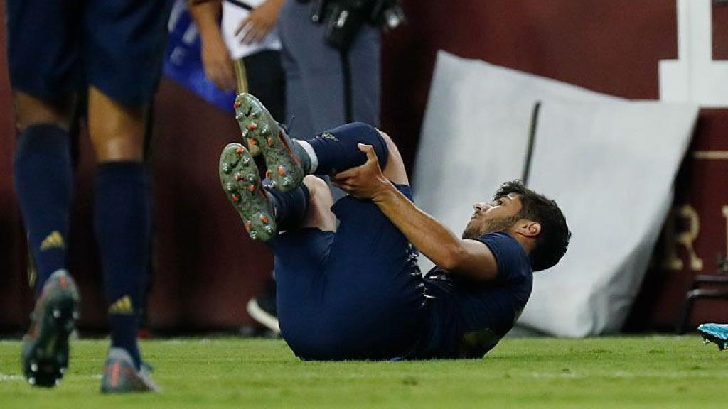 Marco Asensio se lesionó de gravedad contra el Arsenal
