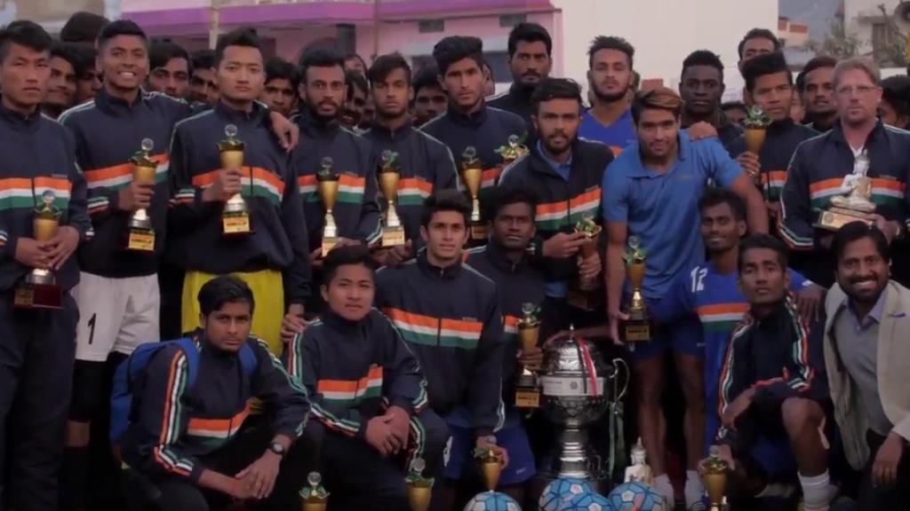 India ocupa el puesto 101 en el ránking de la FIFA, por detrás de Palestina.