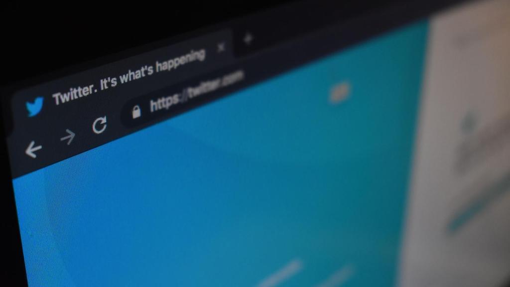 Twitter en escritorio.