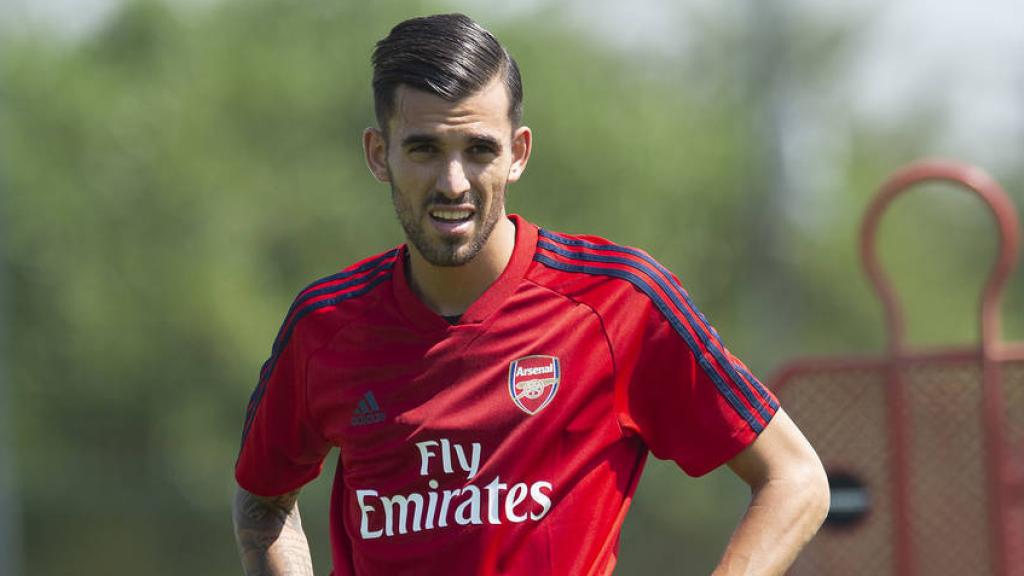 Ceballos entrena con el Arsenal