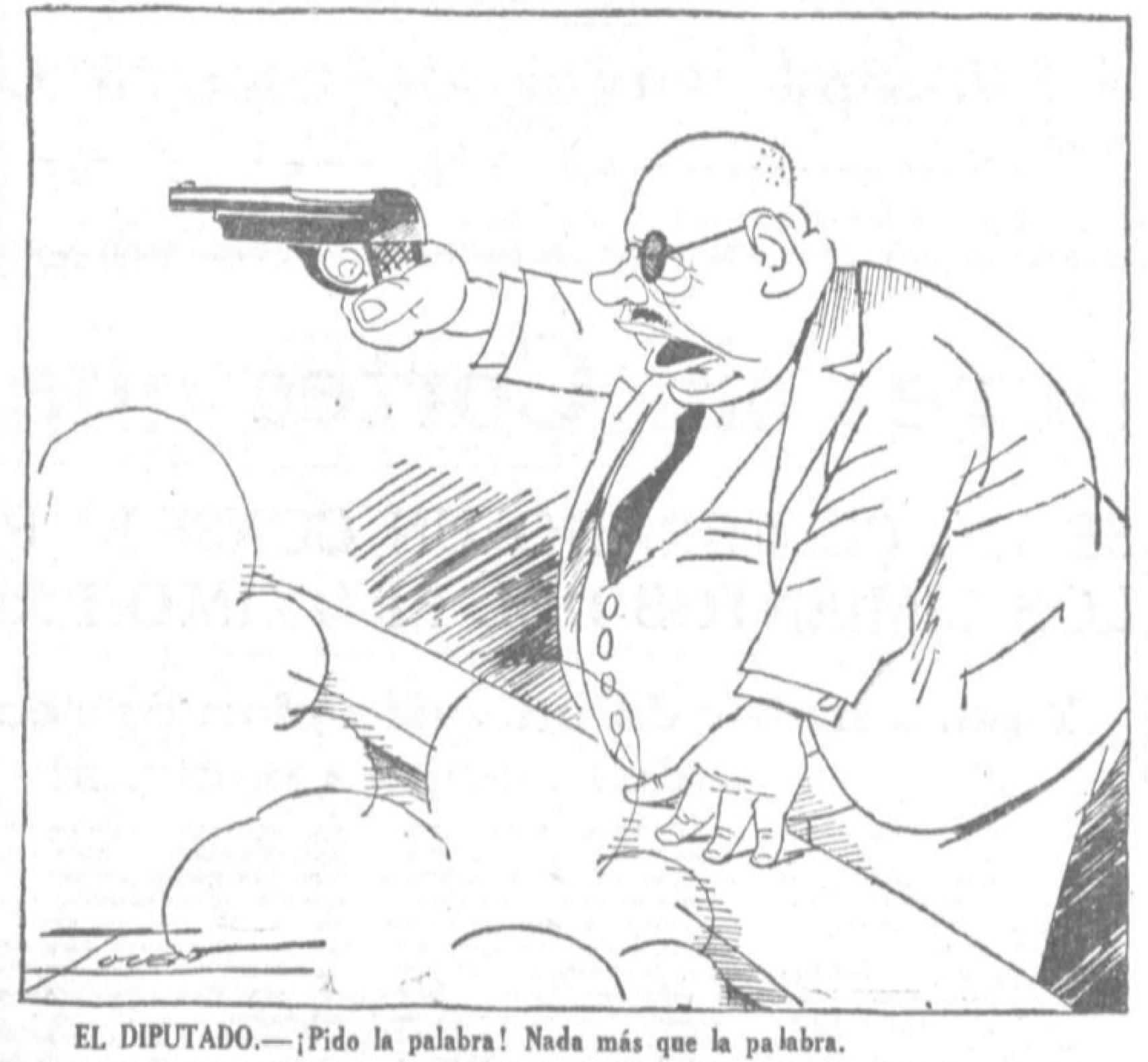 Viñeta de 'La Voz' (5 de julio de 1934).