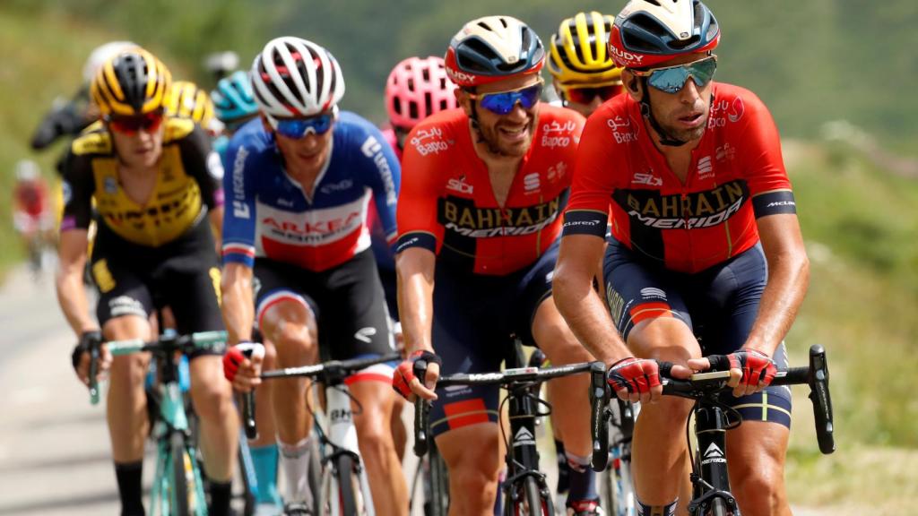 Pelotón en el Tour de Francia.