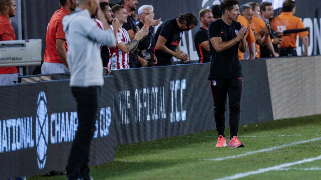 Zinedine Zidane y Simeone