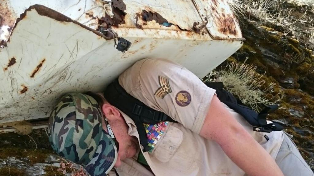 El Batallón Basurista se ha encontrado hasta frigoríficos en Sierra Nevada.