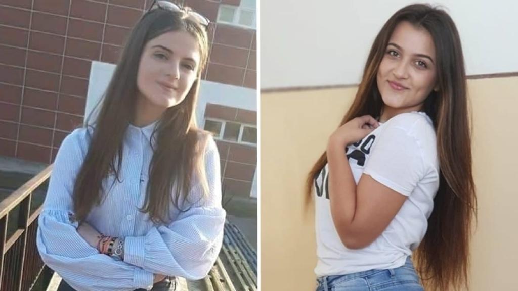 Alexandra y Luiza, de izquierda a derecha, las dos chicas asesinadas.