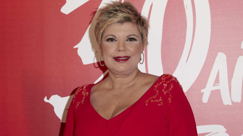 Terelu Campos durante el 30 aniversario de Telemadrid.